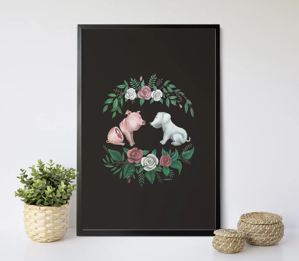 Vegane Geschenkidee auf etsy.de