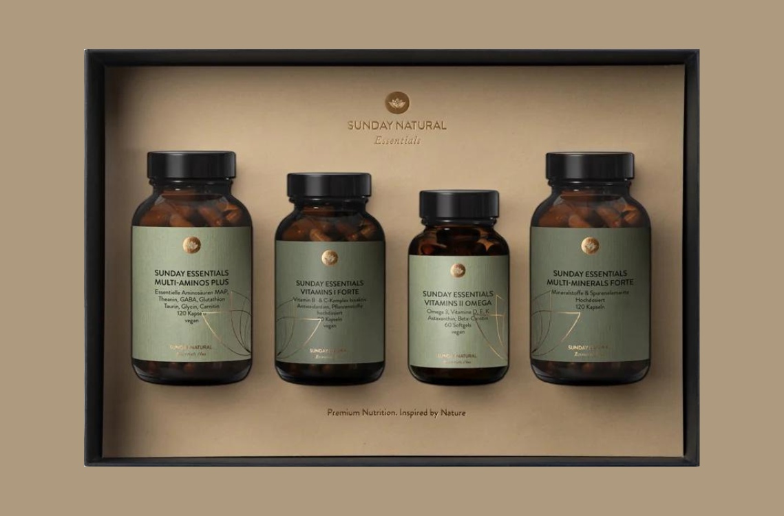 COMPLETE FORTE ESSENTIALS VON SUNDAY NATURAL Deutschland Is s t Vegan COMPLETE FORTE ESSENTIALS VON SUNDAY NATURAL Deutschland Is s t Vegan