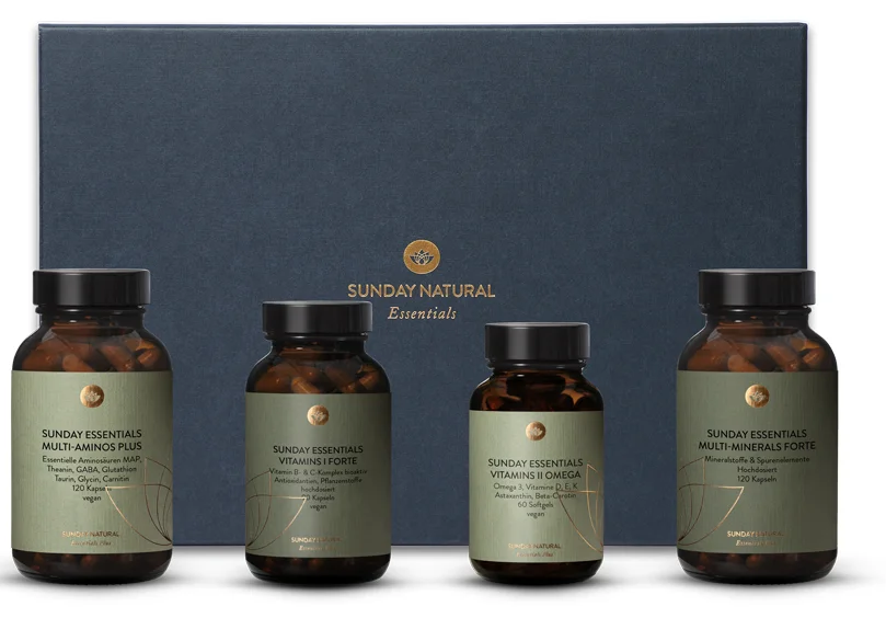 COMPLETE FORTE ESSENTIALS VON SUNDAY NATURAL Deutschland Is s t Vegan COMPLETE FORTE ESSENTIALS VON SUNDAY NATURAL Deutschland Is s t Vegan