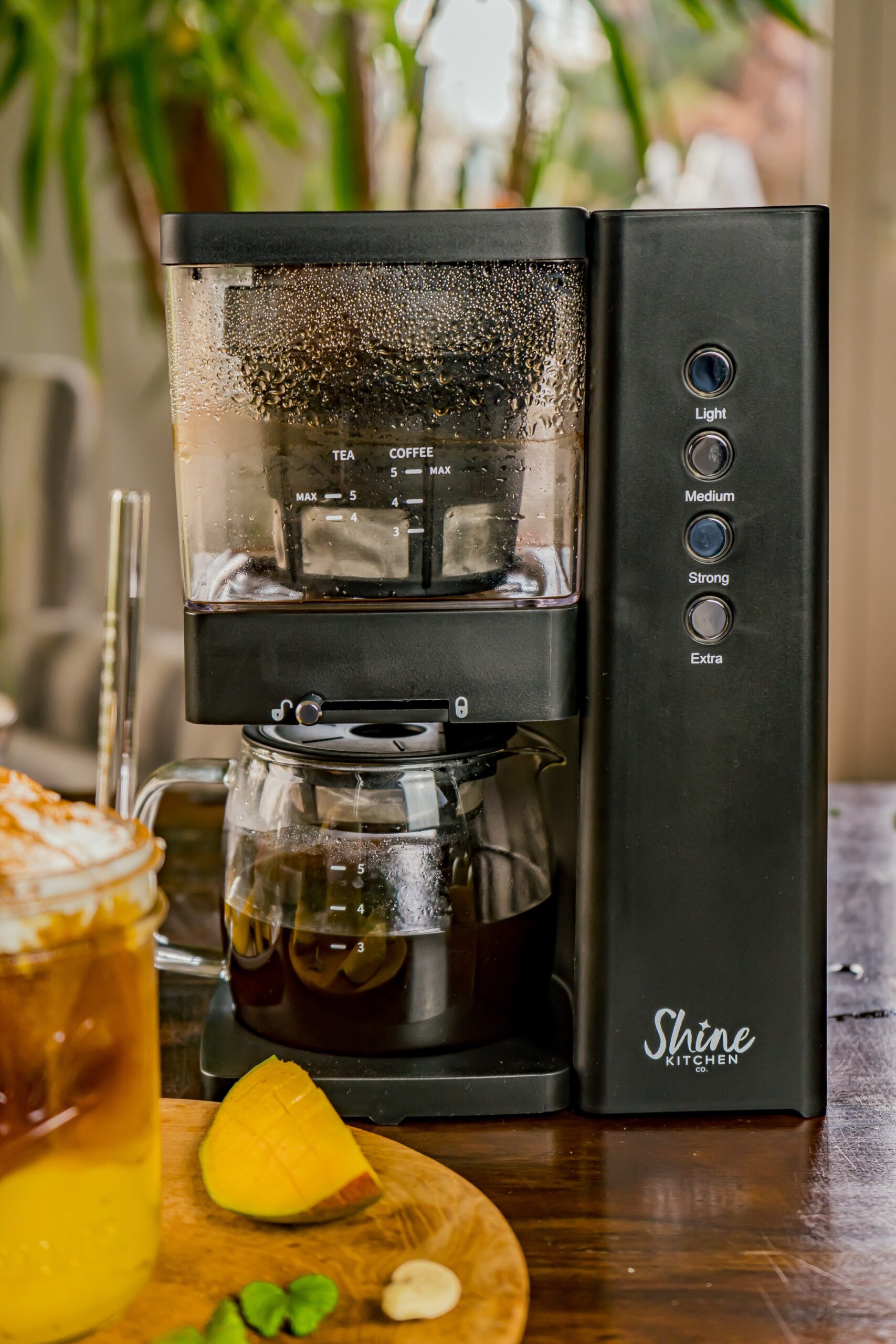 Cold Brew Kaffee mit Mango im Handumdrehen