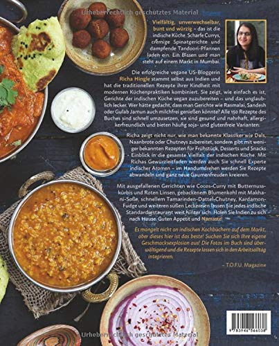 Buchtipp: Vegane Indische Küche: Traditionelle und kreative Rezepte zum Nachkochen