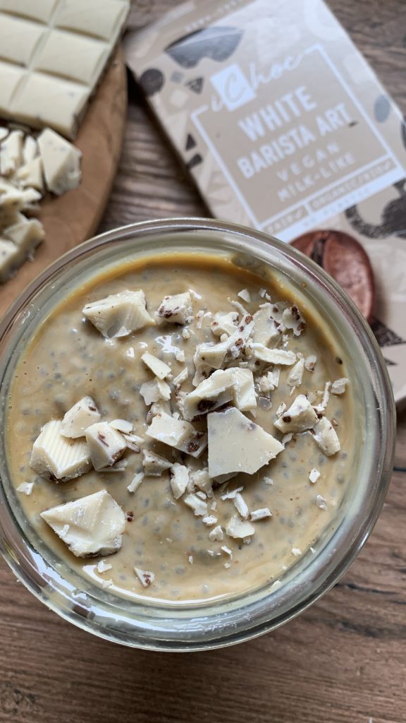 Kaffee Chia Dessert - Veganer Nachtisch