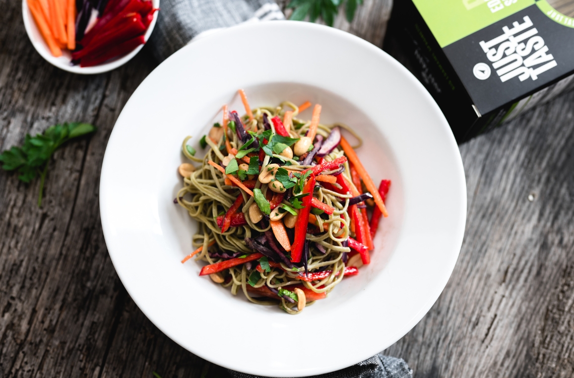 Glutenfreie Nudeln aus Edamame und Süßkartoffelsorten – Die Revolution auf deinem Teller