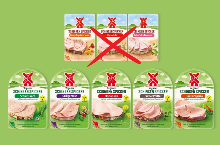 Rügenwalder Mühle macht noch mehr Platz für vegane Produkte