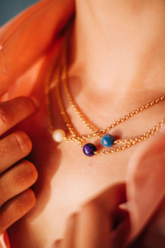 Kette Tagua Vergoldet von LOVECO