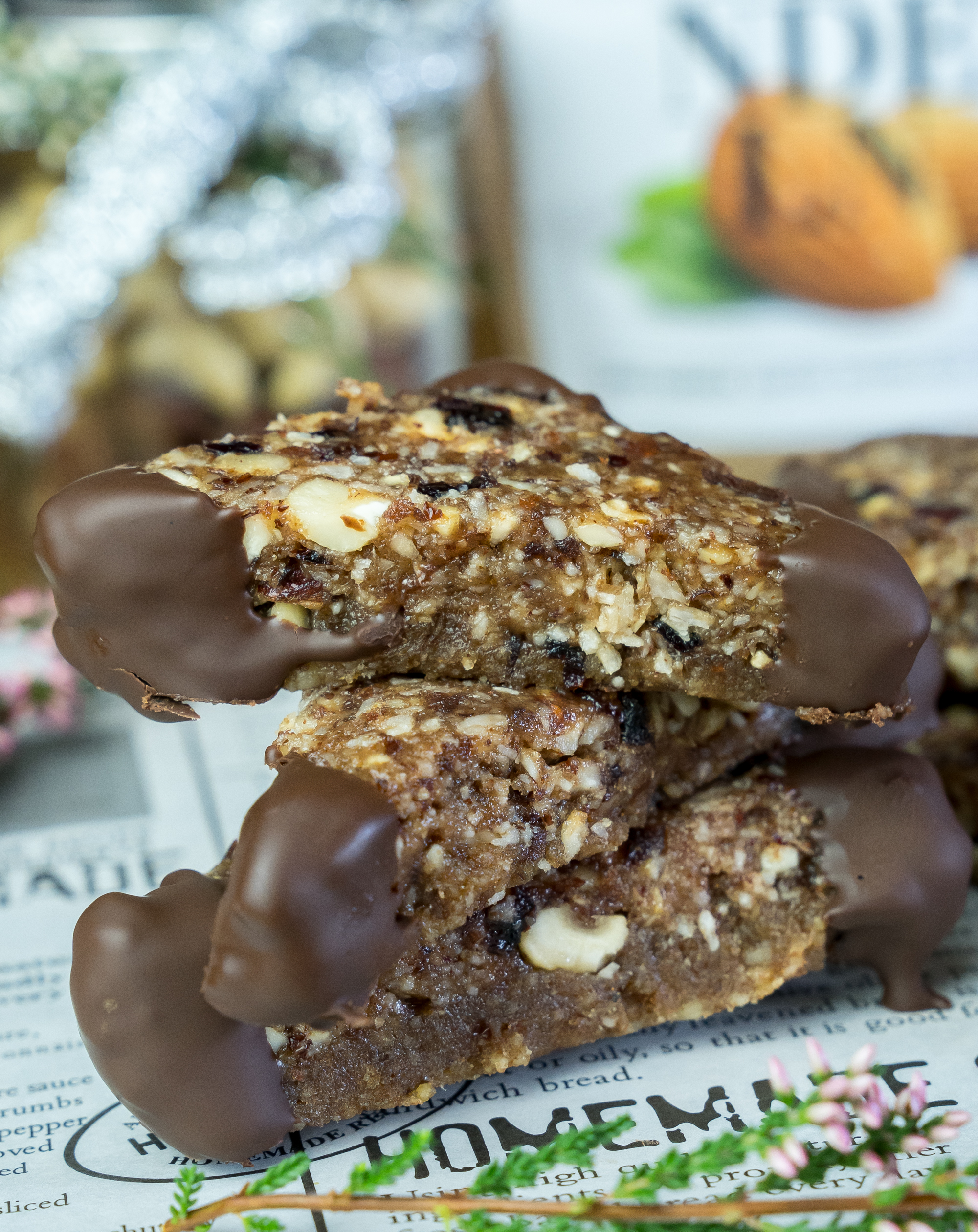 Vegane Nussecken rohkost