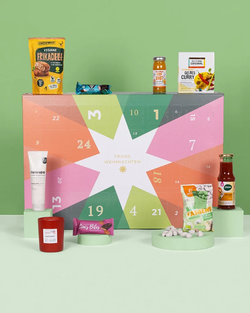 ECO Adventskalender x Charlotte Weise von Vegan Box
Die 10 besten veganen Adventskalender für 2024