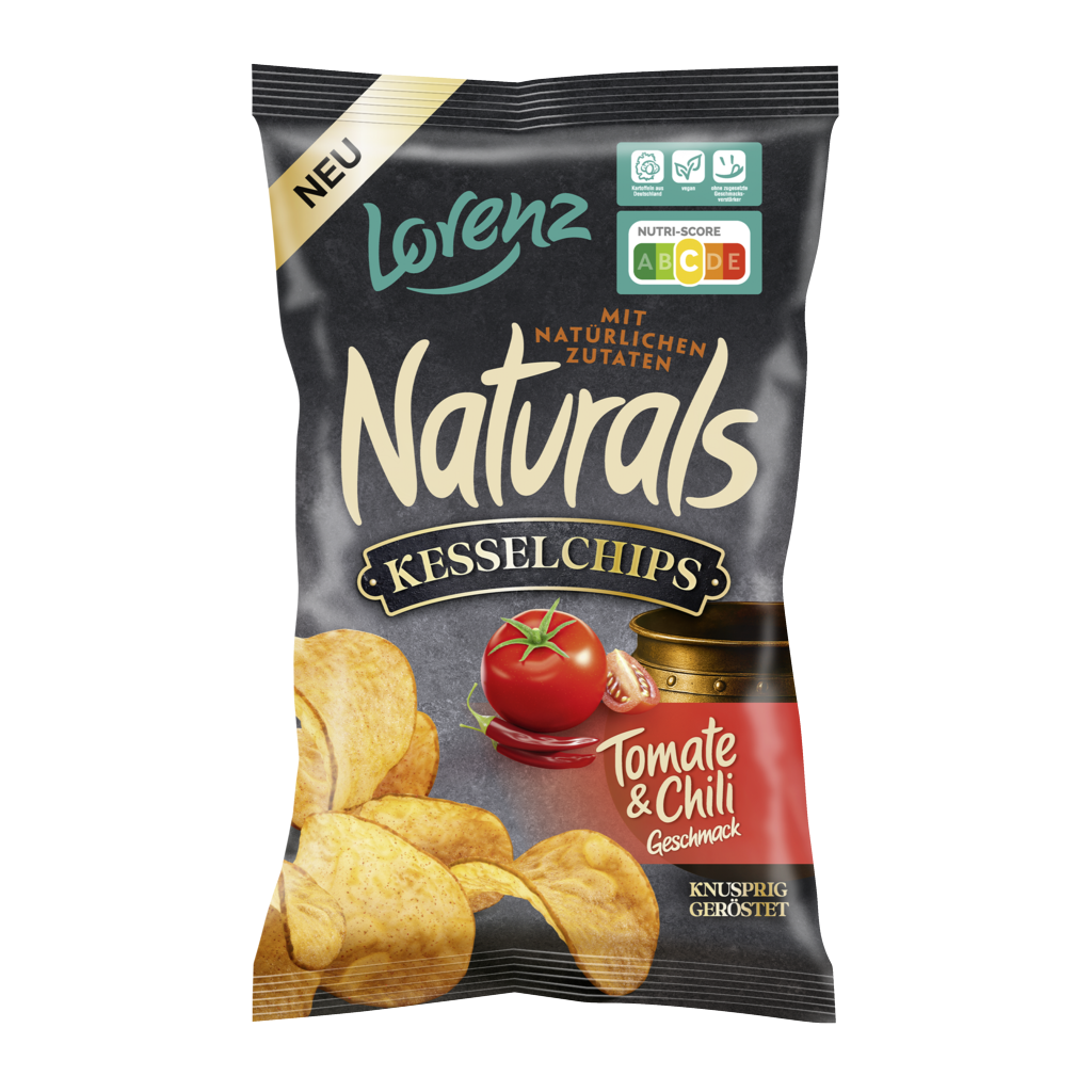 Neu: Naturals Kesselchips  von Lorenz