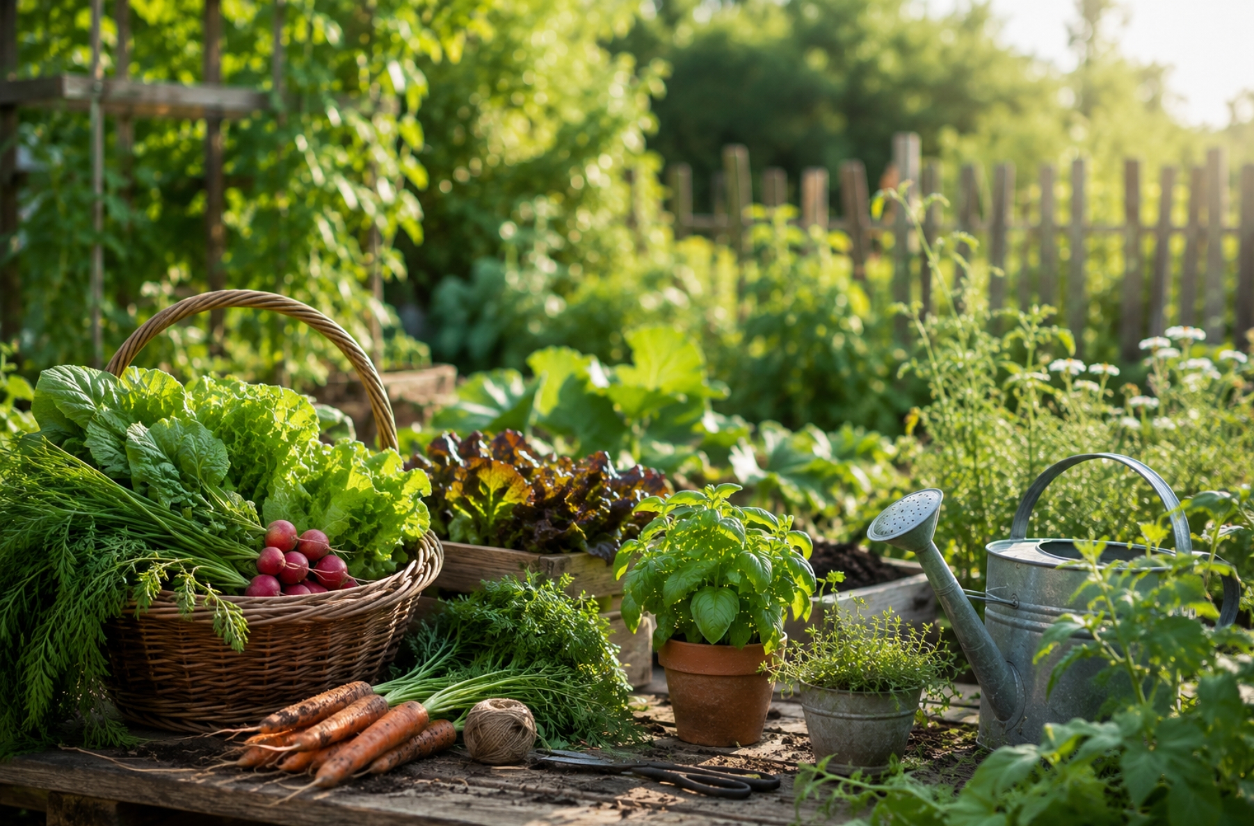 Selbstversorgung für Anfänger: So startest du auch ohne großen Garten