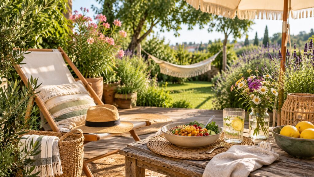Urlaub zu Hause: 25 Ideen für Garten & Balkon