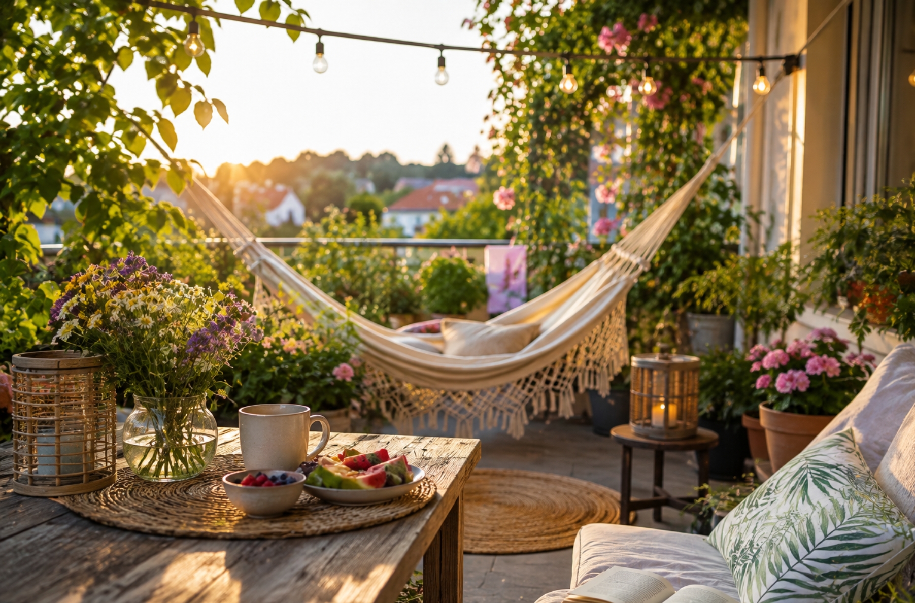 Urlaub zu Hause: 25 Ideen für Garten & Balkon