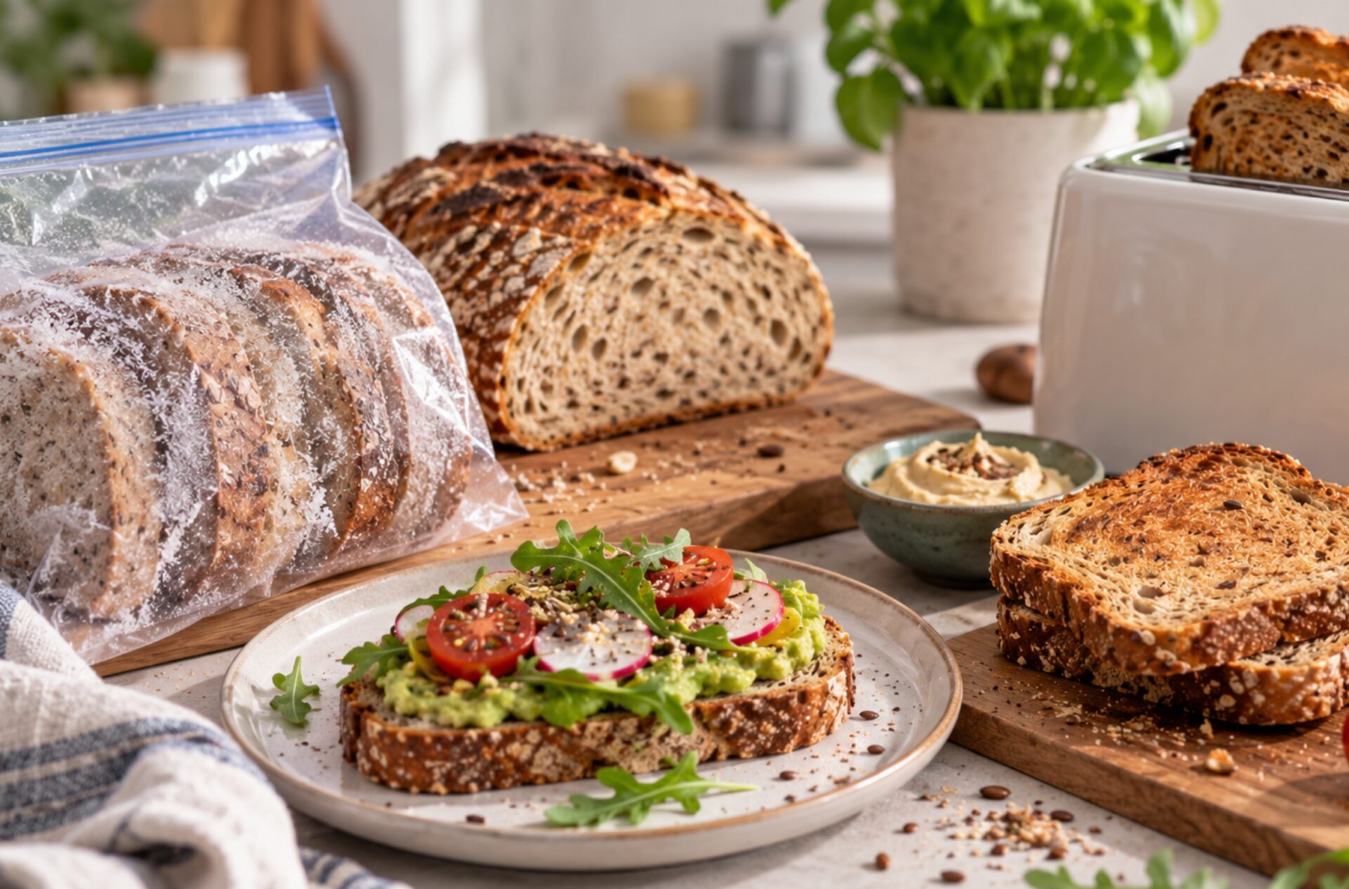 Brot einfrieren: Was passiert dabei mit der Stärke?