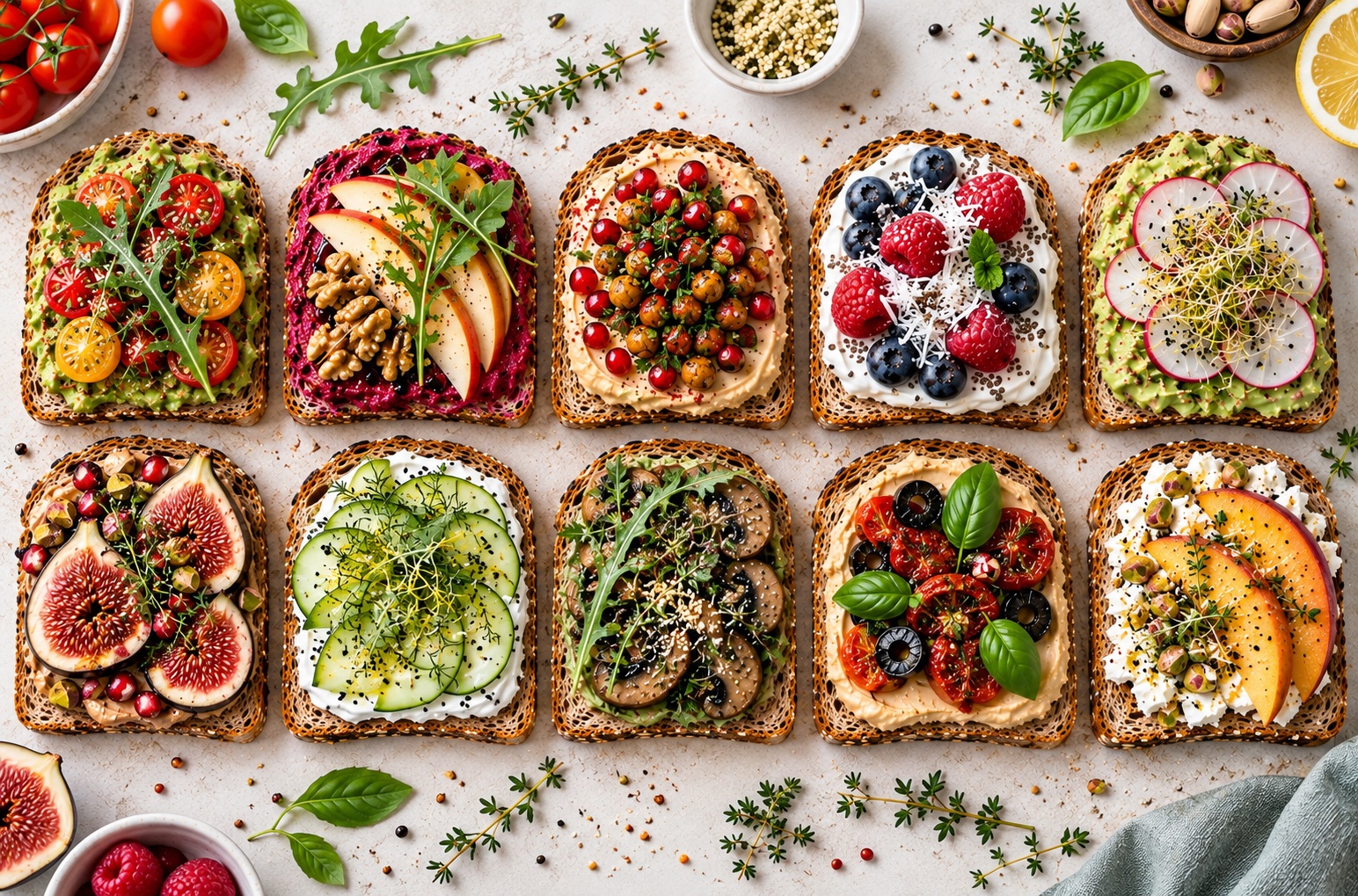 Vegane Brotrezepte