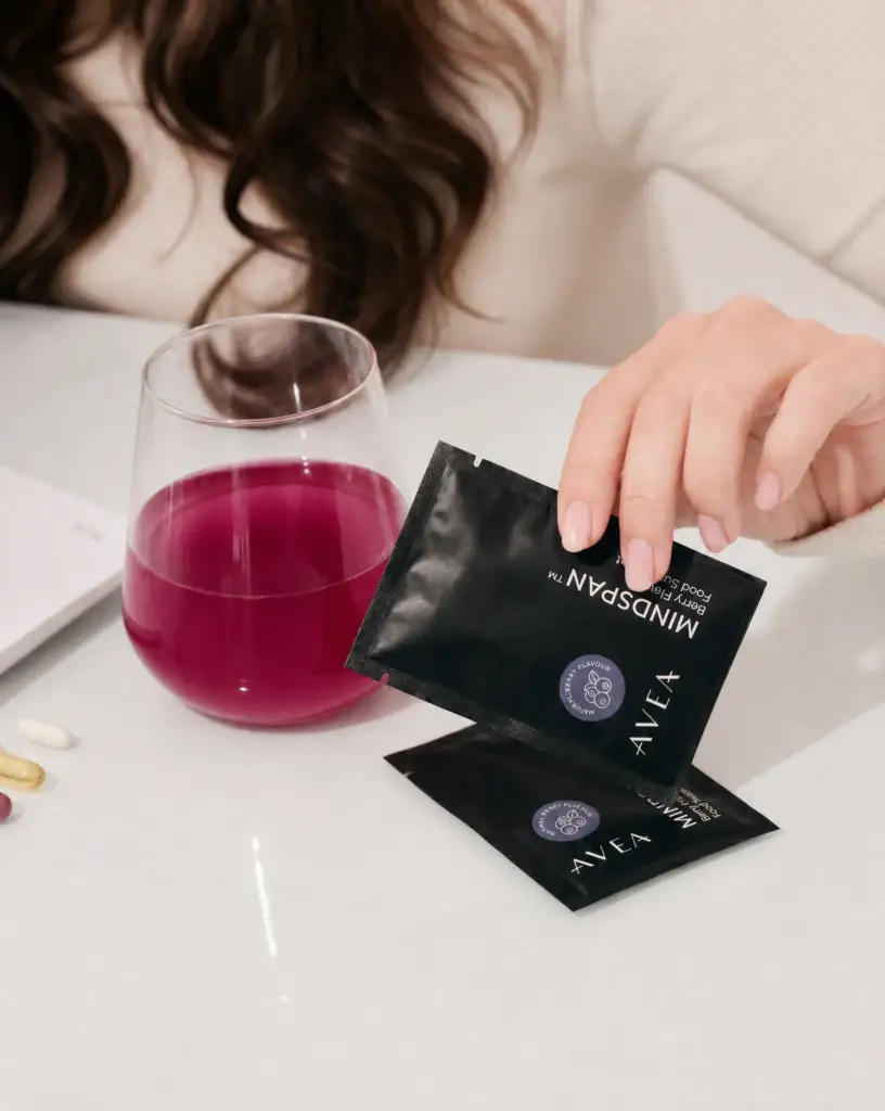 AVEA MindSpan™ ist ein veganer Fokus-Drink mit Kreatin, Taurin und 100 mg L-Theanin. Erfahre mehr und spare 15 % mit MARAL15.