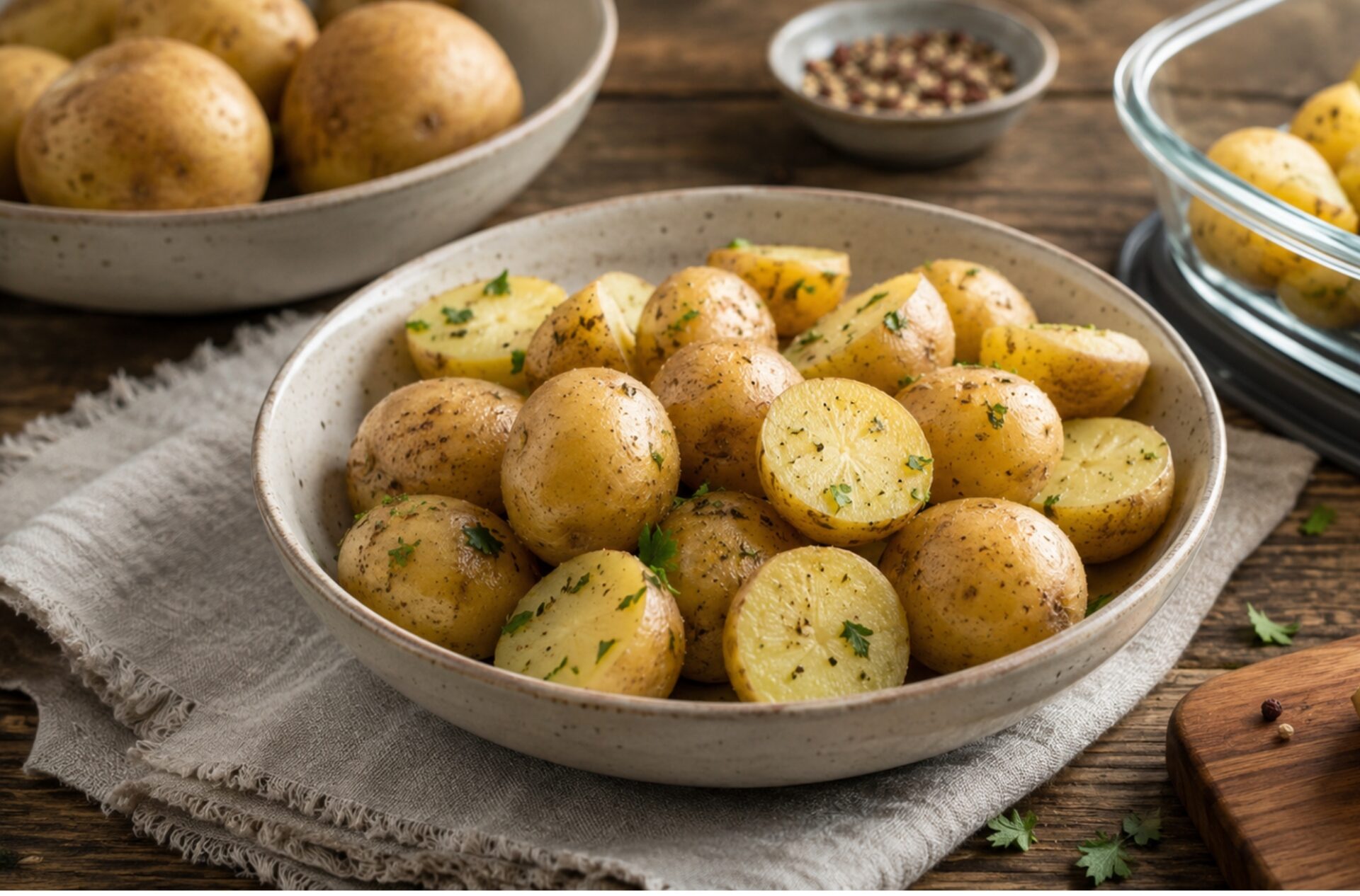 resistente Stärke Kartoffeln, Kartoffeln abkühlen, Kartoffeln Blutzucker, kalte Kartoffeln,